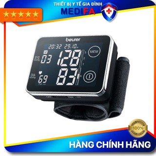 Máy đo huyết áp điện tử cổ tay beurer bc58 - màn hình màu cảm ứng cực lớn dễ dàng sử dụng
