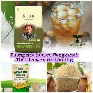 Đường Mía Thô Hữu Cơ Wangkanai Thái Lan, Kasib Lào 1kg