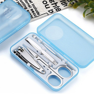 Mini bộ bấm móng tay 4 món - bộ kiềm cắt móng tay không gỉ