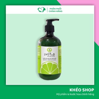 Dầu gội xả bưởi 24plus sạch sâu, dưỡng tóc và da đầu - 500ml