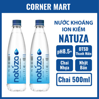 [MUA 1 TẶNG 1] Nước Ion Kiềm Natuza pH 8.5+ Chai 500ml Hỗ Trợ Bệnh Dạ Dày Tốt Cho Sức Khỏe