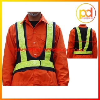 Áo gile lưới phản quang gía rẻ kiểu dáng chân vịt sáng tạo có miếng dán tiện lợi ôm sát người, kỹ sư công trình thoáng m