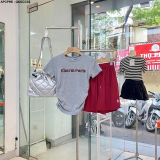 Quần Short Gió Cạp Chun 3 Sọc