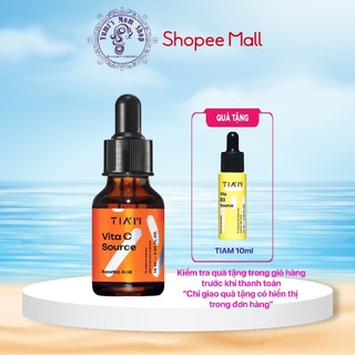 Tinh chất serum 20% vitamin C tinh khiết chống oxi hoá, dưỡng trắng sáng, mờ vết thâm Tiam Vita C Source Serum 15ml