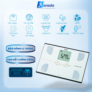 Cân sức khỏe và phân tích thông minh karada đo 10 chỉ số cơ thể quan trọng tanita bc-313