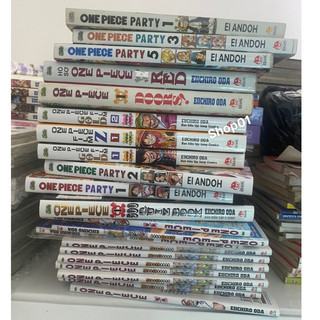 Vở truyen.tranh cũ onepiece-one piece party, film gold, film red, 500 quiz book, hồ sơ, doors, 4 tỷ 4000000000