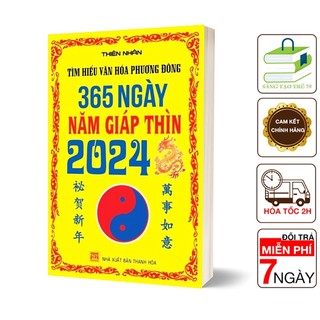 Sách - tìm hiểu văn hóa phương đông - 365 ngày năm giáp thìn 2024