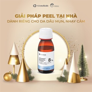 [HÀNG CÔNG TY]Dung Dịch Peel Da Kiểm Soát Bã Nhờn Trên Da Dầu, Nhạy Cảm Md:Ceuticals PREPEEL BETA & AHAS COMPLEX 8% 50ml