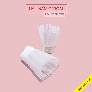 Ống tay áo chụp mẫu nail vải cao cấp không phản sáng