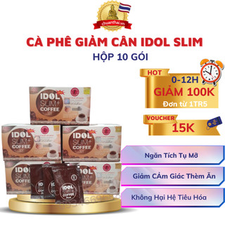 Cà phê giảm cân idol slim x2 coffee thái lan chính hãng - tt19