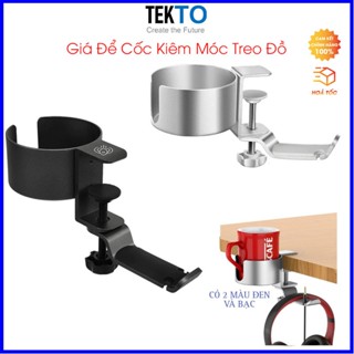 Giá đỡ ly, giá đỡ cốc cho dân văn phòng, gamer, kết hợp treo tai nghe tiện Dụng - 144