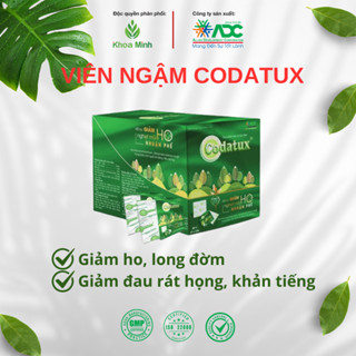 ✅ Kẹo ngậm ho CODATUX ,vĩ 4 viên [Hộp 80 viên] – Hỗ trợ giảm ho, giảm nghẹt mũi, nhuận phế.