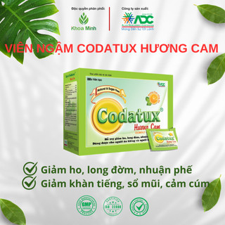 ✅Kẹo ngậm Codatux Hương cam - Hộp 200 viên  - Hỗ trợ giảm ho, long đàm