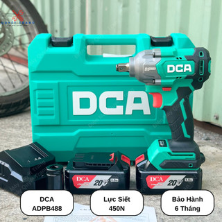 Máy Siết Bulong DCA  ADPB488  Vặn Ốc Mở Bulong  Không Chổi Than Lực Siết Cao 488N.m  Điện Máy Quyết Trang