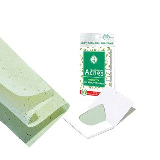 [GIFT] Acnes Giấy Thấm Dầu Trà Xanh (50 Tờ/Gói)