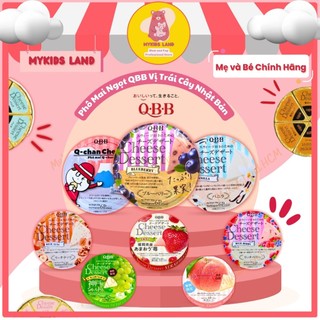 [DATE MỚI] Phô Mai QBB Cheese Desert - Phô Mai Kraft Nhật Bản đủ vị cho bé 90g