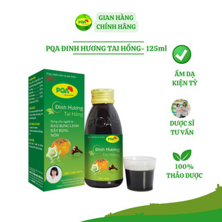 PQA Đinh Hương Tai Hồng hỗ trợ bé bị trớ sữa, nấc, nghẹn - chai 125ml