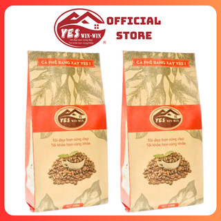 Cà phê Yes1 với Combo 2 gói 500g Được trộn cà phê Robusta Arabica pha phin đầm vị thơm ngàongạt Yes1