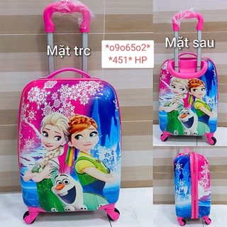 (Siêu đẹp) Balo, vali kéo Hàn Quốc họa tiết vali 3d nỗi và hoạt hình cực đáng yêu dành cho bé bú