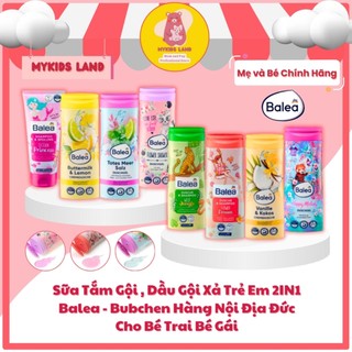 Sữa Tắm Gội , Dầu Gội Xả Trẻ Em 2IN1 Balea - Bubchen Hàng Nội Địa Đức Cho Bé Trai Bé Gái
