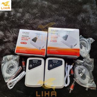 Máy Sủi Oxy Tích Điện 2 Vòi Kaokui KK-168 KK268 - Máy Oxi Dự Phòng Cúp Điện Cho Hồ Cá