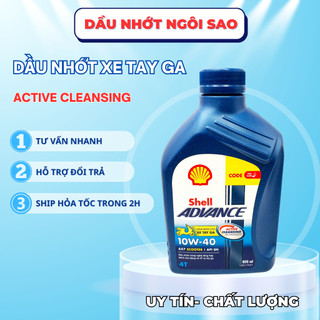Nhớt xe tay ga Shell Advance AX7 Scooter
