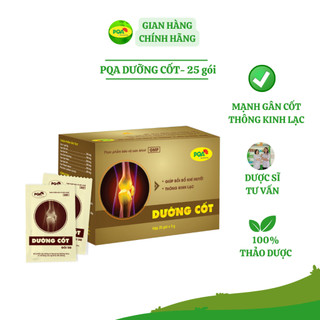 PQA Dưỡng Cốt dùng cho người thoái hóa khớp, đau nhức xương khớp hộp 25 gói