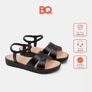 Giày sandal nữ quai ngang đế bằng cao 3 phân SD BQ45-46