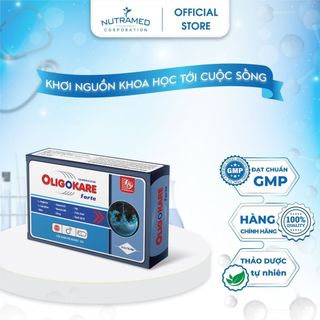 Viên uống Oligokare Forte hỗ trợ hiệu quả vấn đề hiếm muộn, vô sinh ở nam giới (Hộp 3 vỉ x 10v)
