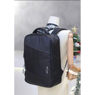 Balô Samsonite xịn, màu đen, form sang chảnh