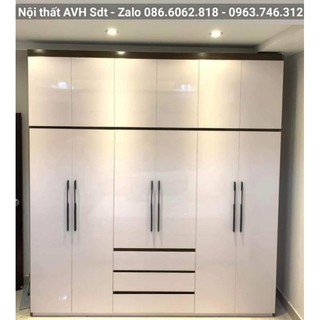 Tủ quần áo c240*d240 hoặc theo số đo yêu cầu