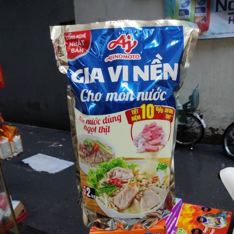 Gia Vị Nền Ajinomoto Cho Món Nước Túi 2kg