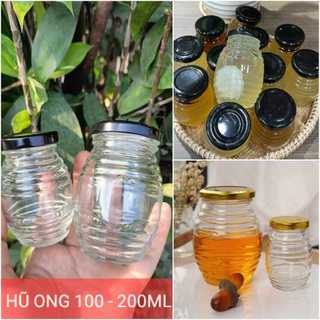 Hủ con ong 100ml/ hủ ong 200ml đựng yến/ mật ong/thực phẩm