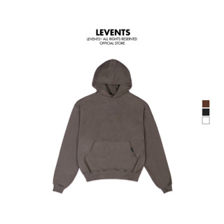 Áo Hoodie Boxy Levents Basic 100% Cotton Unisex