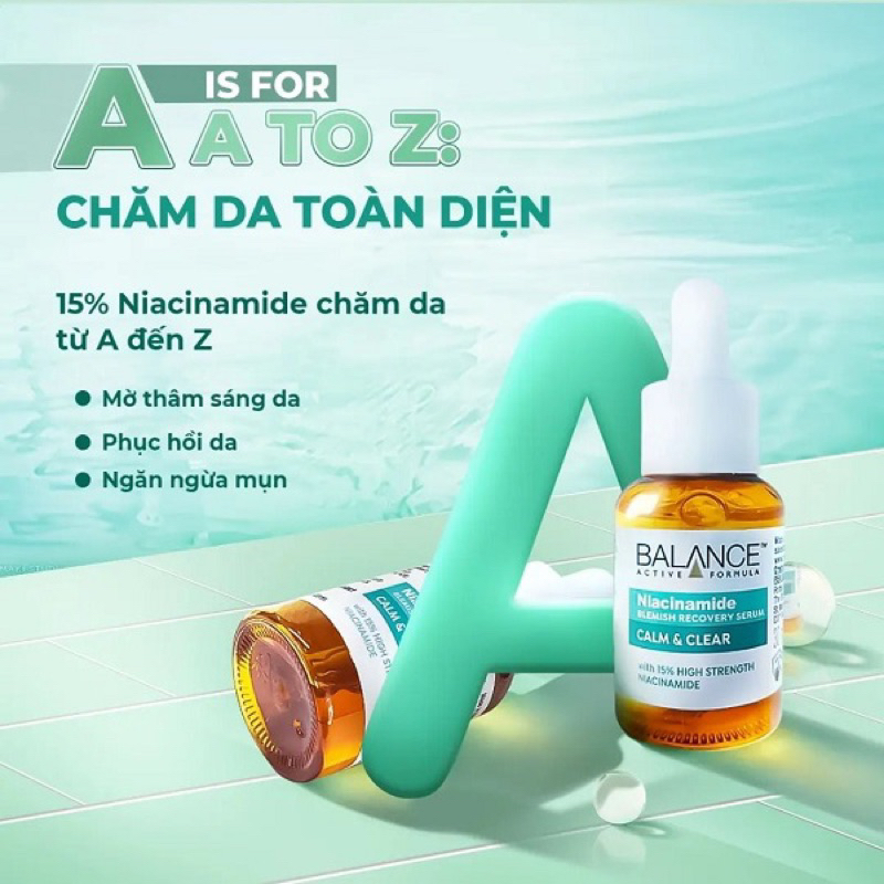 Serum trắng tẩy bụi ,tế bào da,làm da căng mịn Niacinamide ngăn mụn Balance Active Formula limited edition wonder land | BigBuy360 - bigbuy360.vn