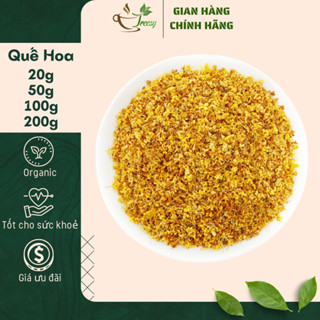 200g Quế Hoa (Hoa Quế, Hoa Mộc) Sấy Khô - Trà thảo mộc Treesy - Trà hoa quả
