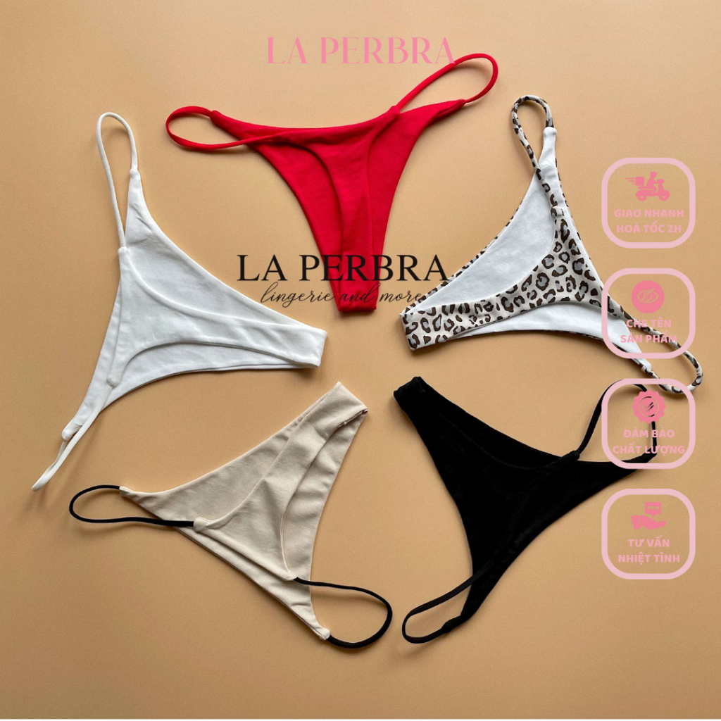 Quần Lót Nữ Lọt Khe La Perbra Quần Tam Giác Cotton Mềm Mại Sexy La Perbra - Tg02