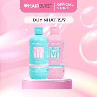 Set gội xả hairburst kích thích tóc mọc dài hơn 350ml/chai