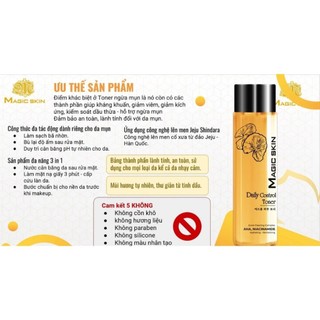 Toner Rau Má MAGIC SKIN 180ml