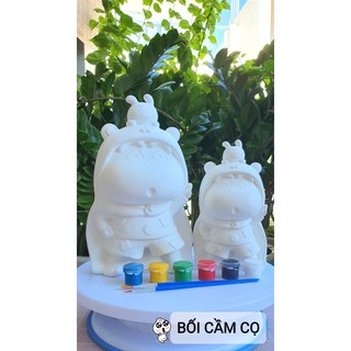 Tượng thạch cao Shin- áo choàng kèm cọ và màu Acrylic