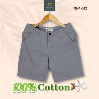Quần short kaki nam cao cấp loại quần kaki short dài tới đùi gối QKAKI12