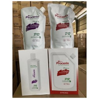 Kem duỗi túi collagen procerin 500ml số 1+ số 2