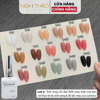 Sơn gel thạch đục lẻ màu ramyla 15ml nghi thảo