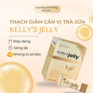 Thạch trà sữa giảm cân Kelly’s jelly cam kết chính hãng 100%
