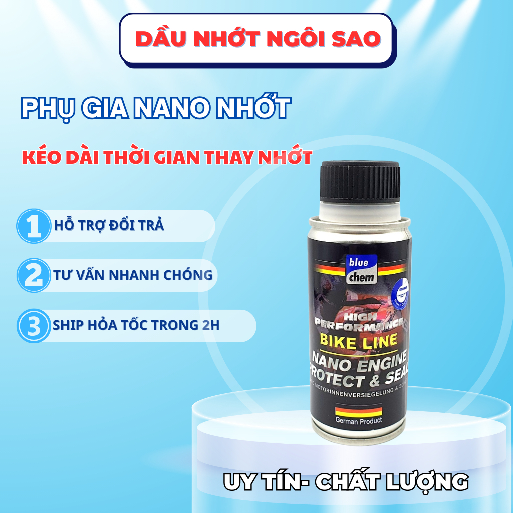 PHỤ GIA Bảo Vệ Động Cơ BLUECHEM NANO 50ml