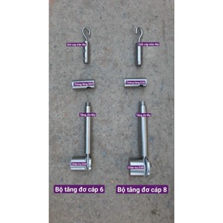 Tăng đơ ống inox 304 - tăng đơ inox cầu thang Ø 6, Ø 8 - CÁP THÉP THỦ ĐỨC