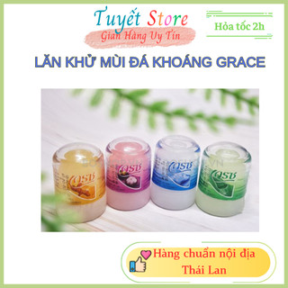 Lăn khử mùi đá khoáng Grace Thái Lan