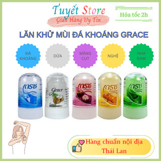 Lăn khử mùi đá khoáng Grace Thái Lan