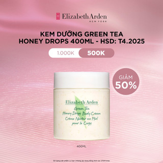 Kem dưỡng thể elizabeth arden green tea honey drops body cream 400ml - hsd: t4 - 2025