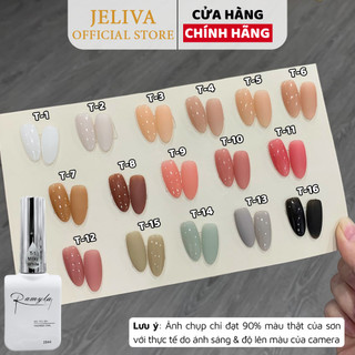 Sơn gel thạch đục lẻ màu ramyla 15ml jeliva